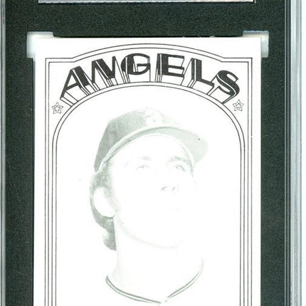 1972 Topps #462 Rickey Clark 7 card progressive proof. 50a