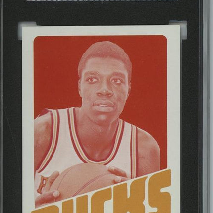 1972 Topps #4 Curtis Perry 9 card progressive proof. 64a