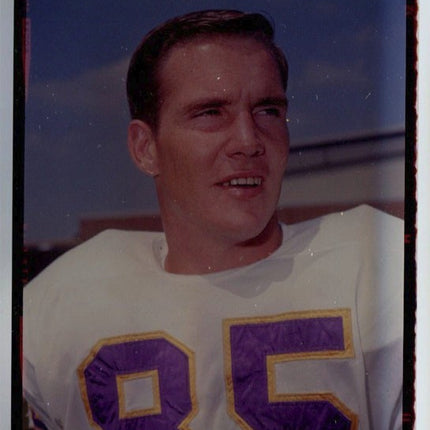 1963-1967 Topps Football Transparency Paul Flatley Vikings T0026