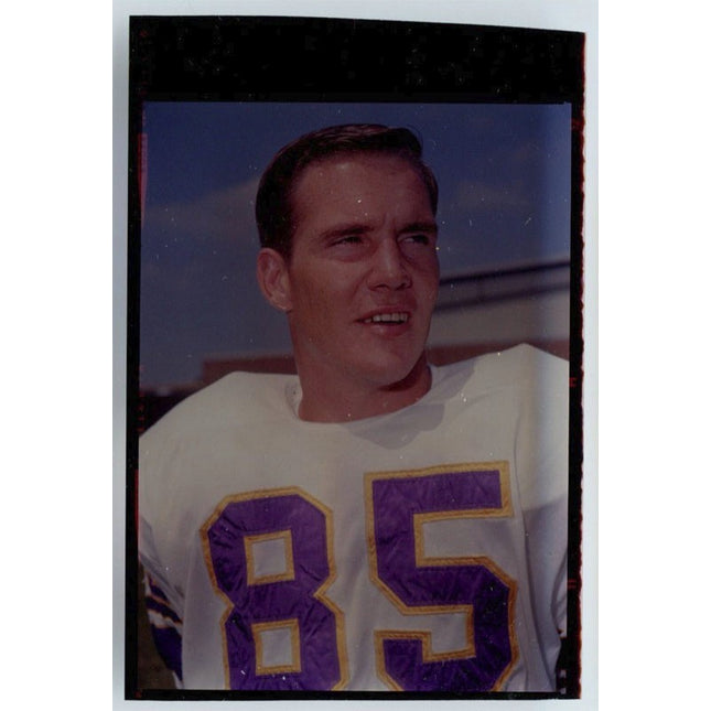 1963-1967 Topps Football Transparency Paul Flatley Vikings T0026