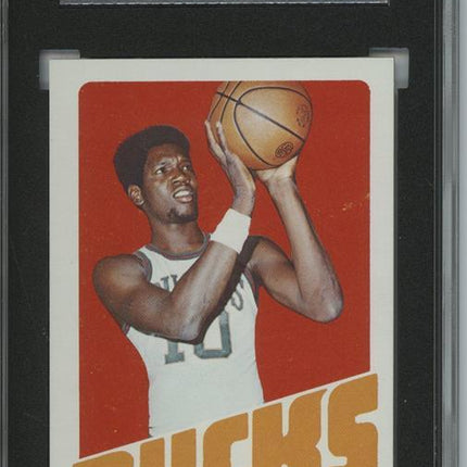 1972 Topps #42 Bob Dandridge 9 card progressive proof. 19a