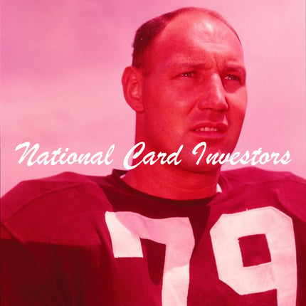 1950's Bob Gain Topps Original Transparencies (5) Browns w/envelope tp00023