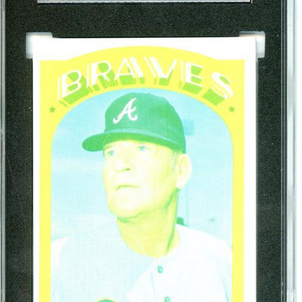 1972 Topps #484 Lum Harris 7 card progressive proof. 27a