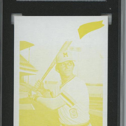 1977 Topps #553 Jack Heidmann 9 card progressive proof. 49a