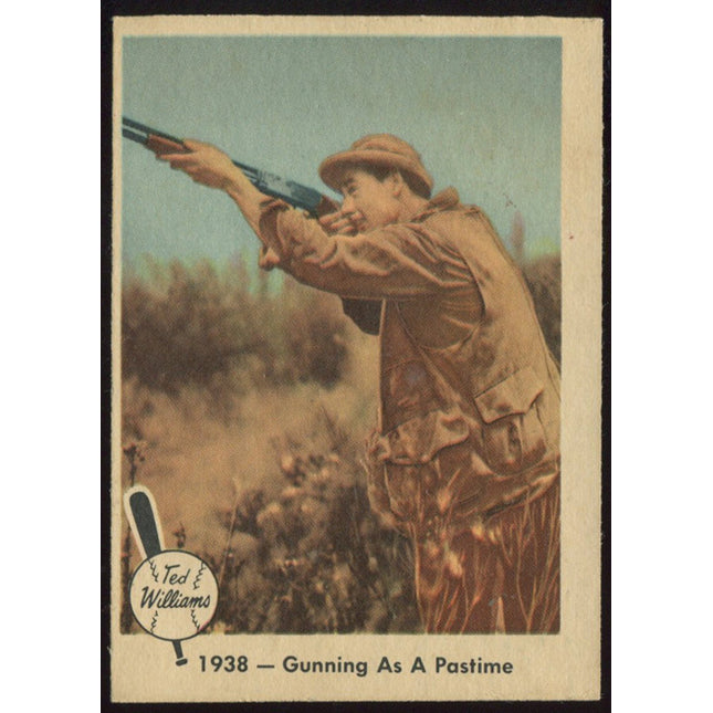 1959 Fleer Baseball Ted Williams #10 Gunning As A Pastime NMMT C02085