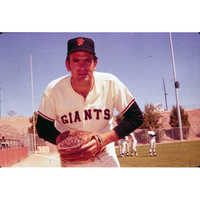 Original AP Gaylord Perry 60's/70's Slide/Transparency Giants T0393