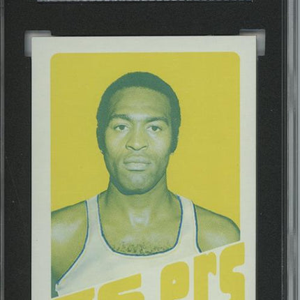 1972 Topps #17 Bill Bridges 9 card progressive proof. 34a