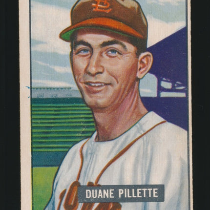 1951 Bowman Baseball #316 Duane Pillette (Ex) c05220