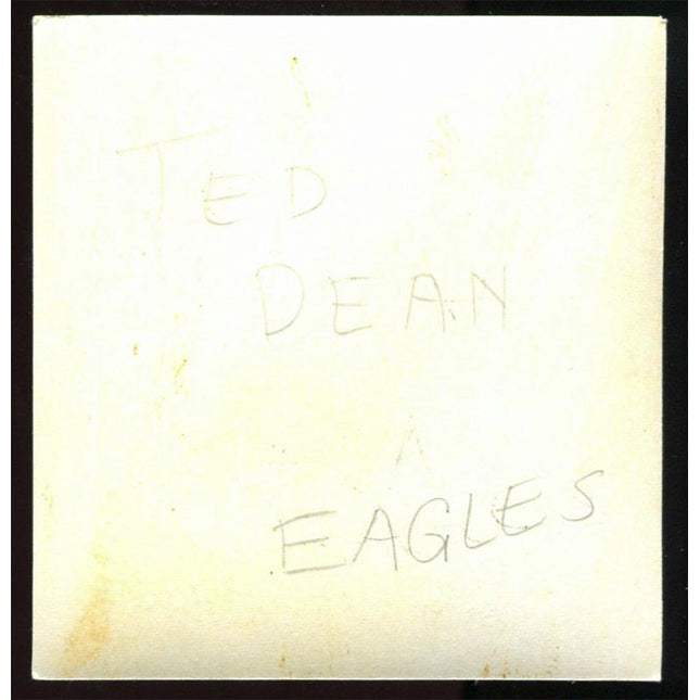 1962 Topps Football Original Flexichrome #117 Ted Dean Eagles T0180