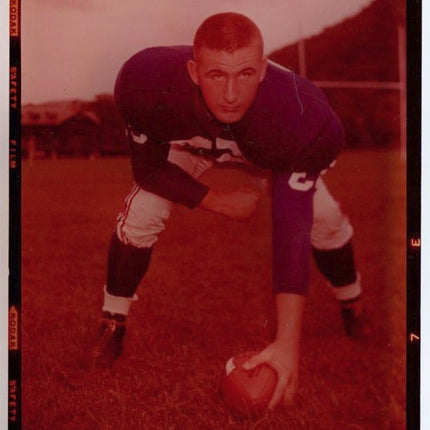 1960-1962 Topps Football Transparency Roger Ellis NY Titans T0057