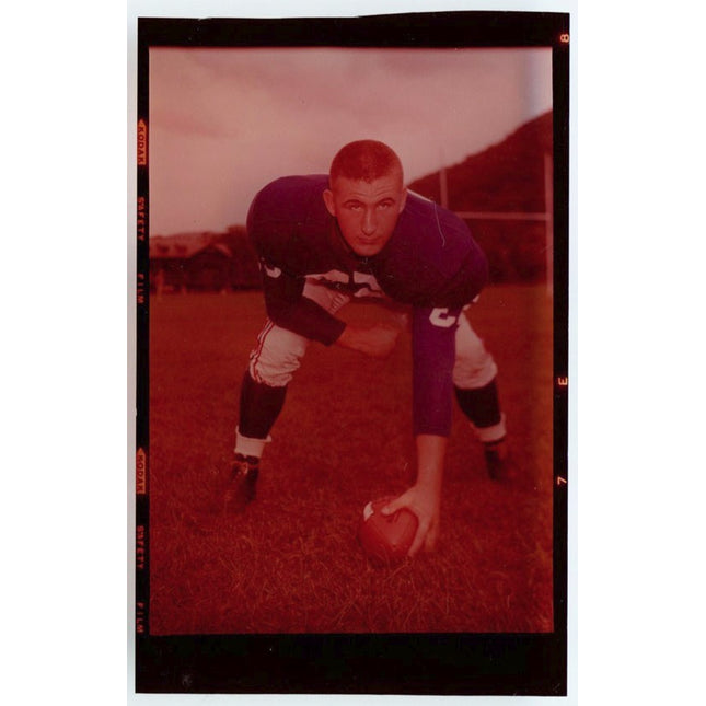 1960-1962 Topps Football Transparency Roger Ellis NY Titans T0057