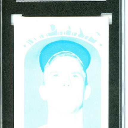 1972 Topps #399 Milt Wilcox 7 card progressive proof. 46a