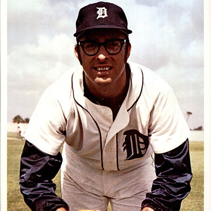 1973 Detroit Tigers Team Issued Tom Timmerman 7" x 8 5/8" Color photo c06158
