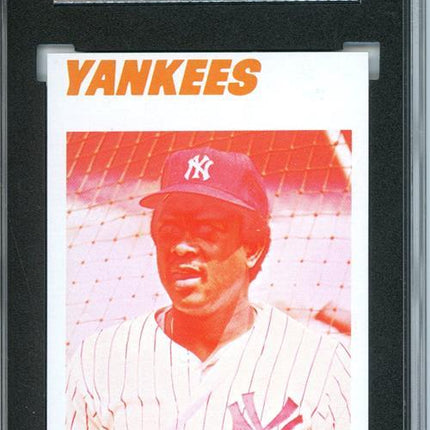 1977 Topps #54 Sandy Alomar 9 card progressive proof. 28a