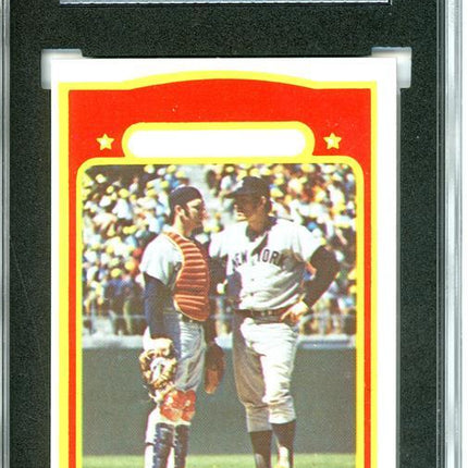 1972 Topps #442 Thurman (Action) Munson 7 card progressive proof. 40a