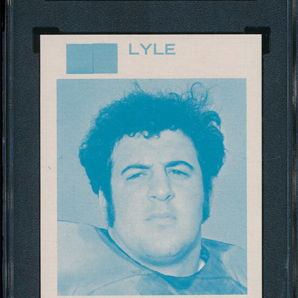 1973 Topps FB 8 Card Progressive Proof #312 Lyle Alzado 73TFB12