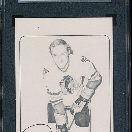 1975/76 Topps Hockey #157 Bill White 11 Card Progressive Proof 75THC13