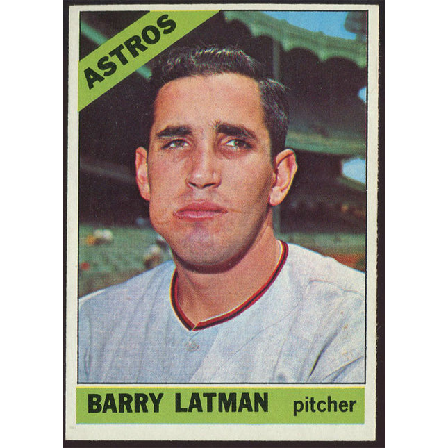 1966 Topps Baseball #451 Barry Latman NMMT c01401