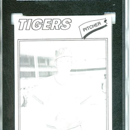1977 Topps #69 Jim Crawford 9 card progressive proof. 5a