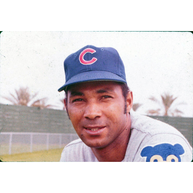 Original AP Billy Williams 60's70's Slide/Transparency Cubs T0384