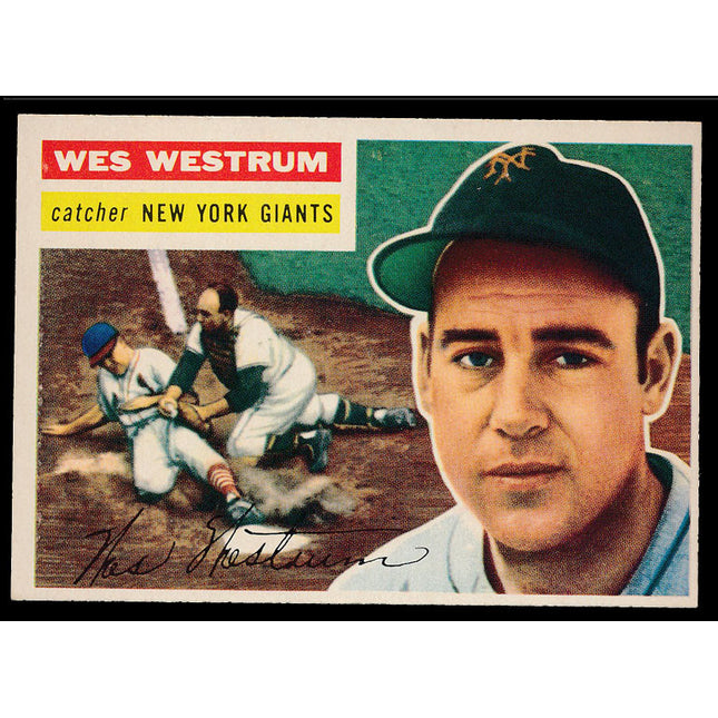 1956 Topps Baseball #156 Wes Westrum (NM/MT) GB c05838