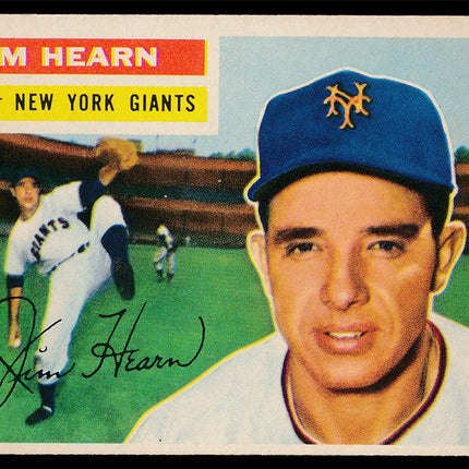 1956 Topps Baseball #202 Jim Hearn (NM++) GB c05873