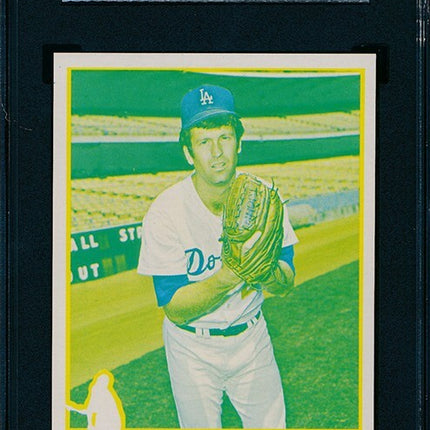 1976 Topps #416 Tommy John Progressive Proof set of 10 SGC Graded 76TBB57