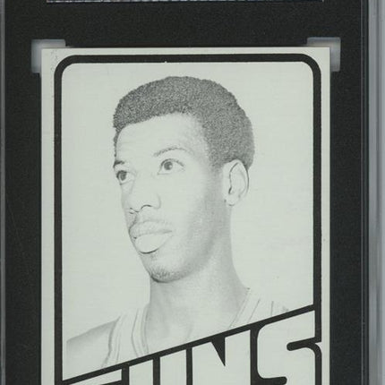 1972 Topps #47 Charlie Scott 9 card progressive proof. 57a