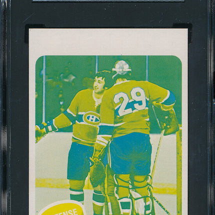 1975/76 Topps Hockey #198 Guy Lapointe 11 Card Progressive Proof 75THC21