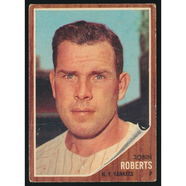 1962 Topps Baseball #243 Robin Roberts VG c03519