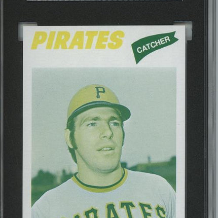 1977 Topps #197 Ed Ott 9 card progressive proof. 63a