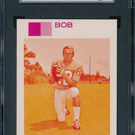 1973 Topps FB 8 Card Progressive Proof #295 Bob Griese 73TFB03