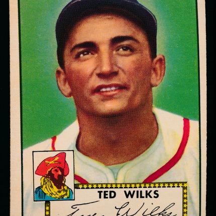 1952 Topps Baseball #109 Ted Wilks Ex c04291