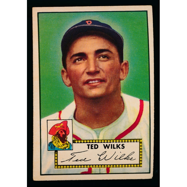 1952 Topps Baseball #109 Ted Wilks Ex c04291