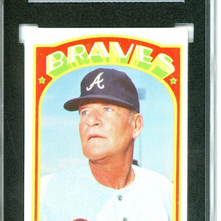 1972 Topps #484 Lum Harris 7 card progressive proof. 27a