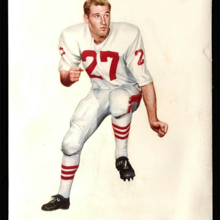 1964 Topps Football Original Flexichrome art #74 Freddy Glick Oilers t0011