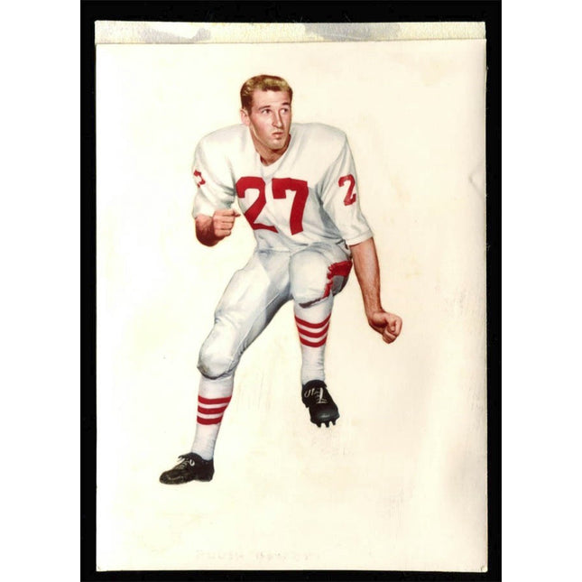1964 Topps Football Original Flexichrome art #74 Freddy Glick Oilers t0011