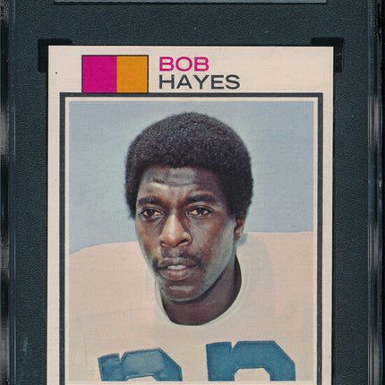 1973 Topps FB 8 Card Progressive Proof #274 Bob Hayes 73TFB04