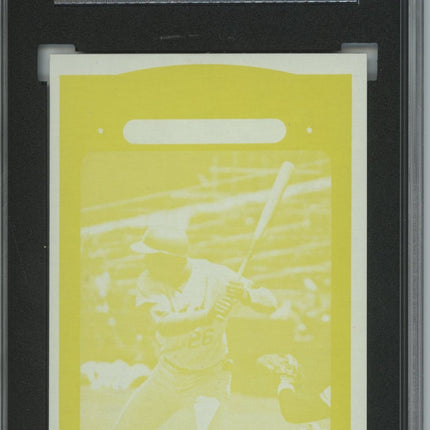 1972 Topps #440 Billy (Action) Williams 7 card progressive proof. 7a