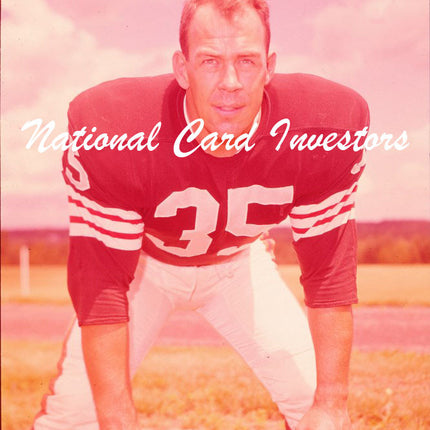 1960's Galen Fiss Topps Original Transparencies (3) Browns w/envelope tp00056