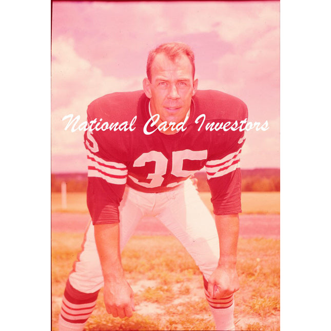 1960's Galen Fiss Topps Original Transparencies (3) Browns w/envelope tp00056