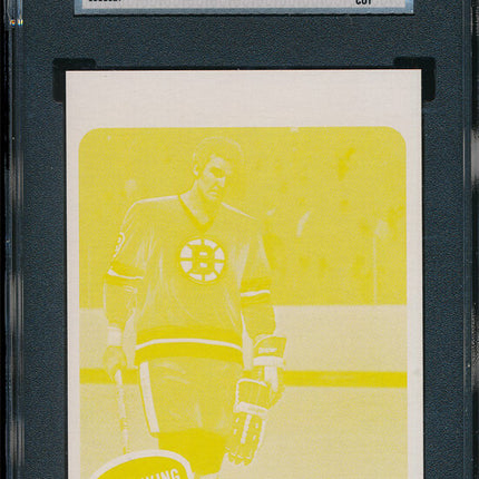 1975/76 Topps Hockey #215 Ken Hodge 11 Card Progressive Proof 75THC18