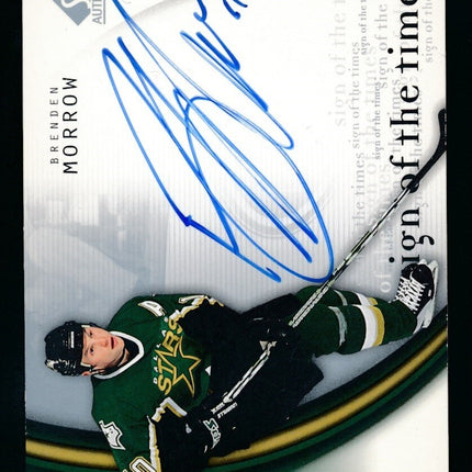 2005 SP Authentic Hockey #MW Brenden Morow Autograph NMMT c04356