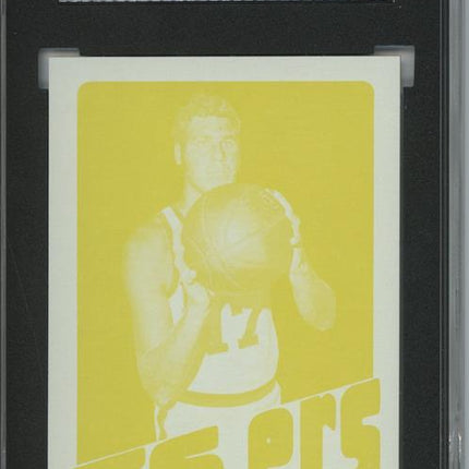 1972 Topps #41 John Block 9 card progressive proof. 25a