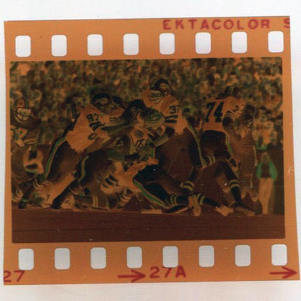 1972 Topps Football  OJ Simpson In Action print/negative T0205