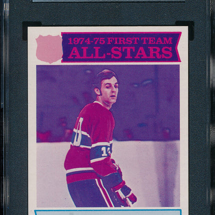 1975/76 Topps Hockey #290 Guy Lafleur All Star 11 Card Progressive Proof 75THC04