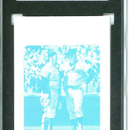 1972 Topps #442 Thurman (Action) Munson 7 card progressive proof. 40a