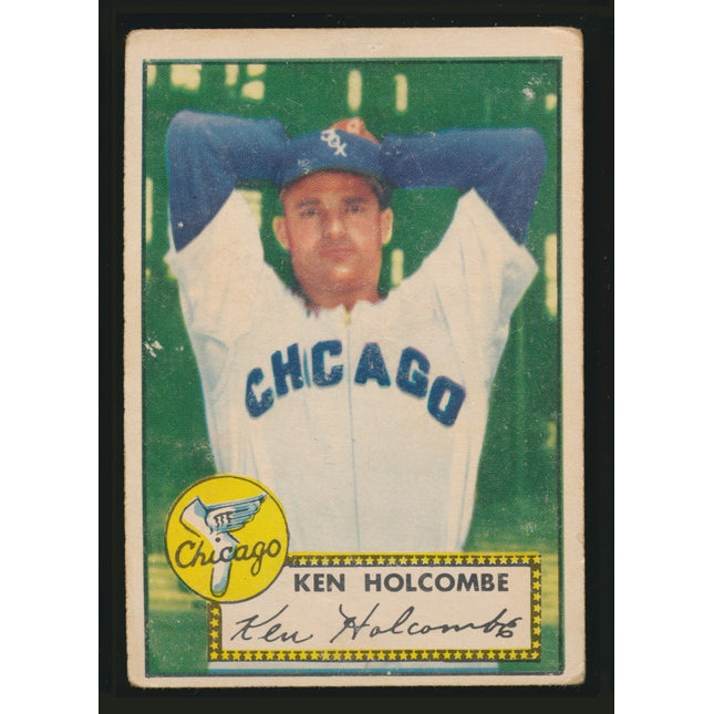 1952 Topps Baseball #95 Ken Holcombe (Vg) c05137