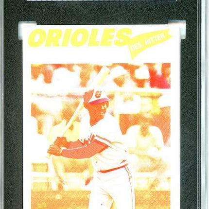 1977 Topps #414 Tommy Harper 9 card progressive proof. 23a