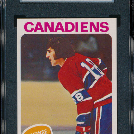 1975/76 Topps Hockey #144 Serge Savard 11 Card Progressive Proof 75THC05